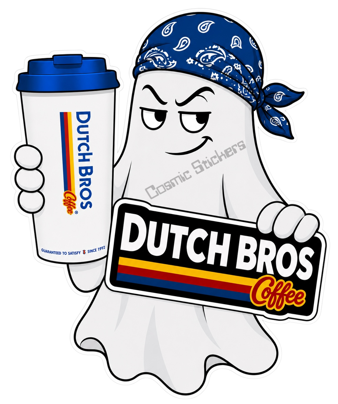 Fan-Made Boo Crew – Coffee Coven | Dutch Bros Inspired Vinyl Sticker