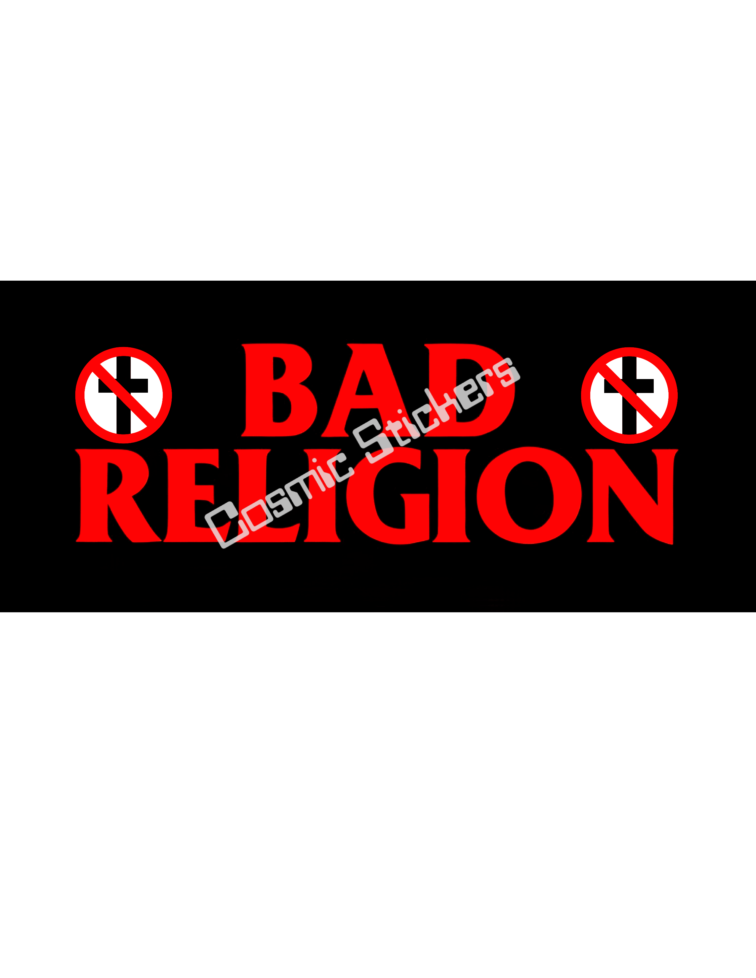Bad Religion Twin Crossbuster Logo