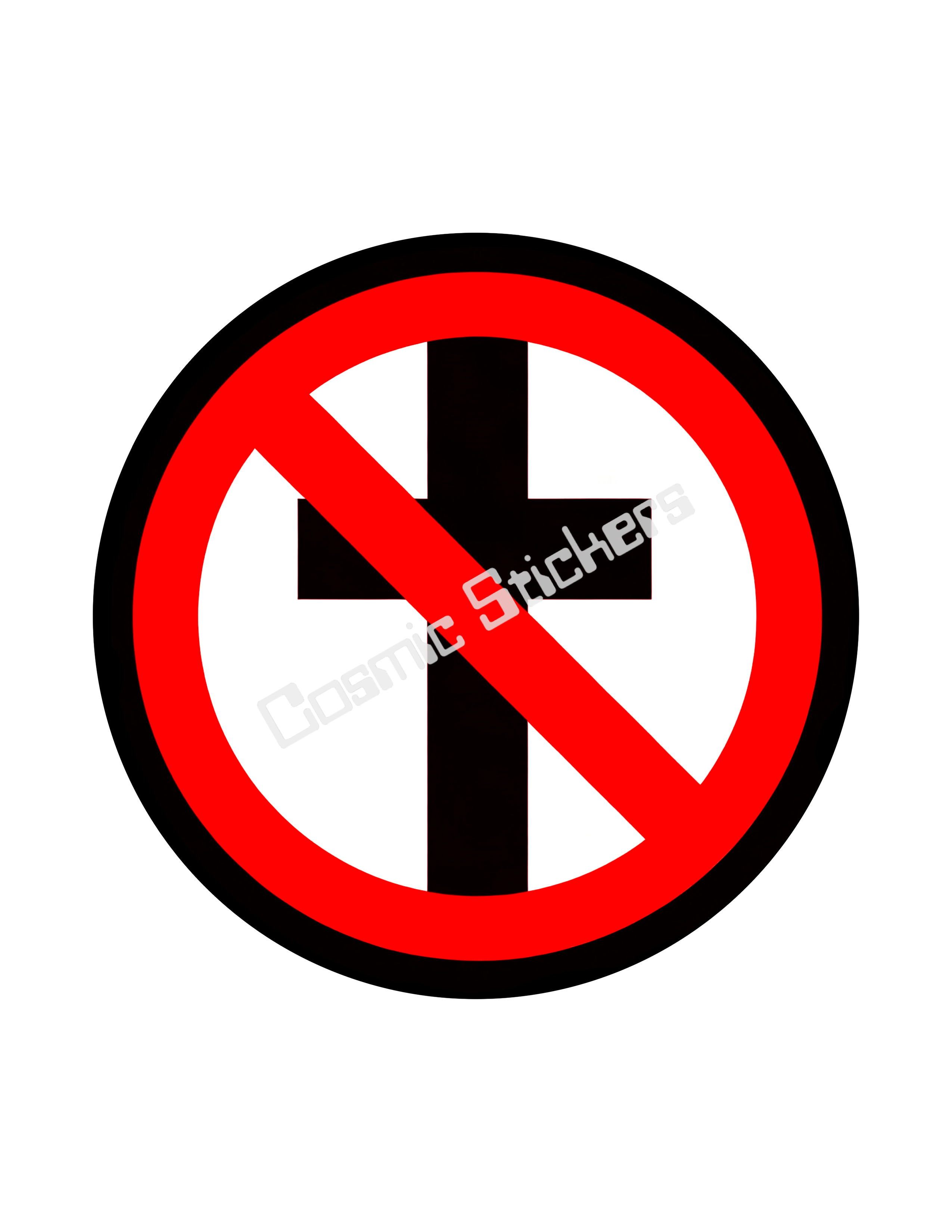 Bad Religion Crossbuster Round Logo