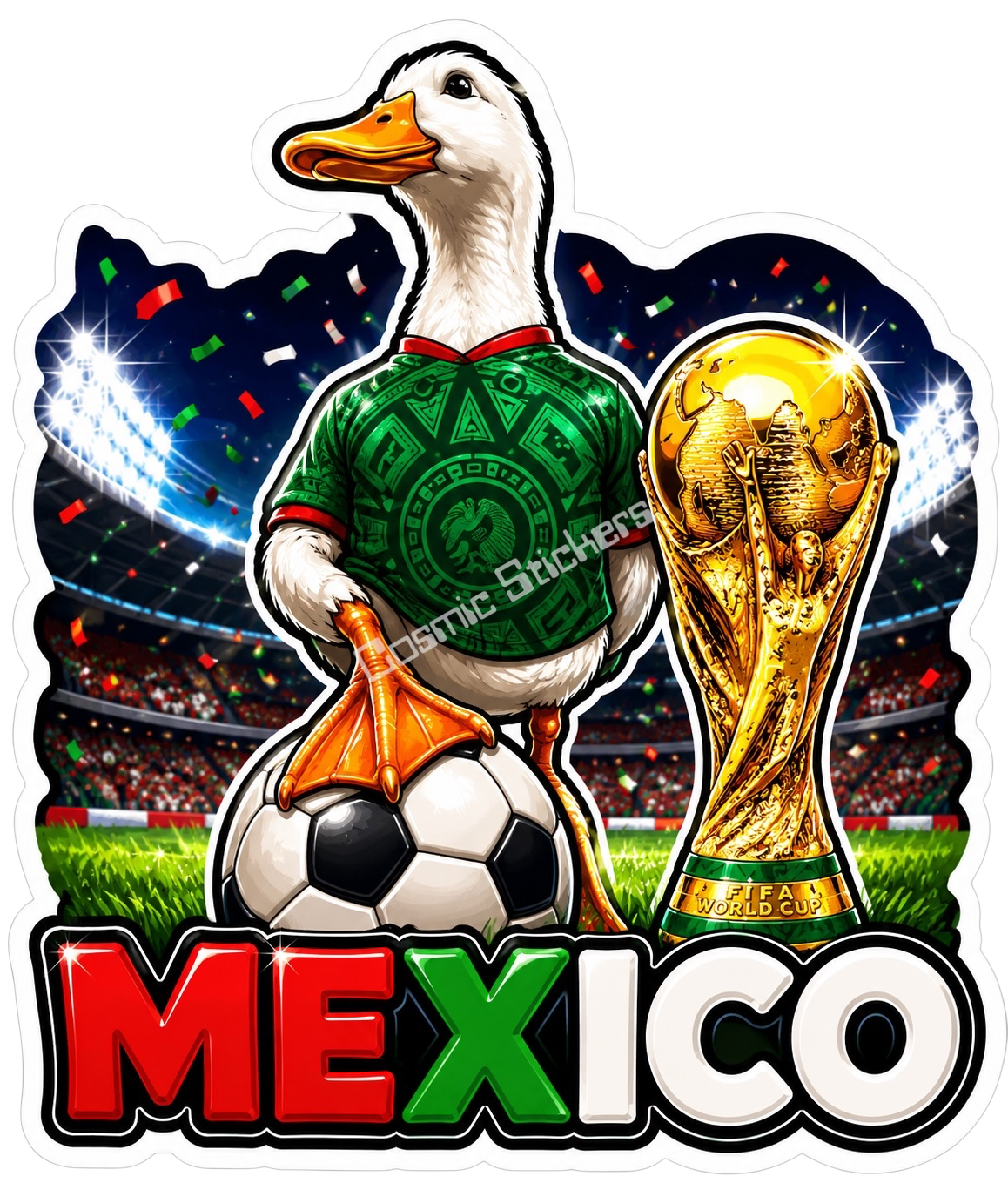 Mexico’s Soccer Mascot (Merlin)