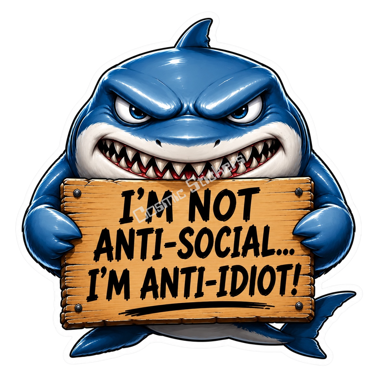 Shark with an Attitude