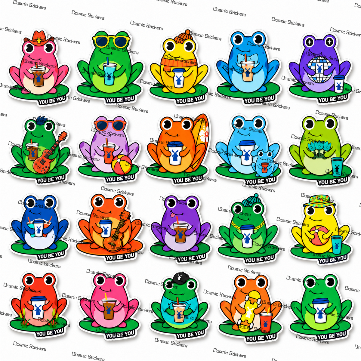 Fan-Made Dutch Coffee Frogs Complete 20-Pack