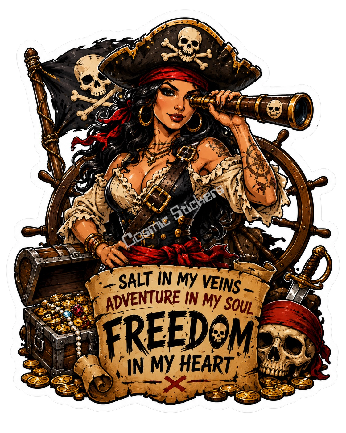 Salt In My Veins - Pirate
