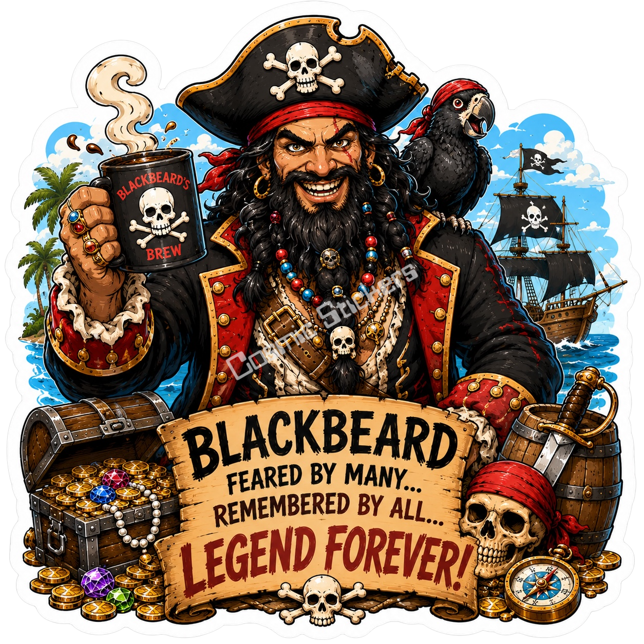 Blackbeard - Pirate
