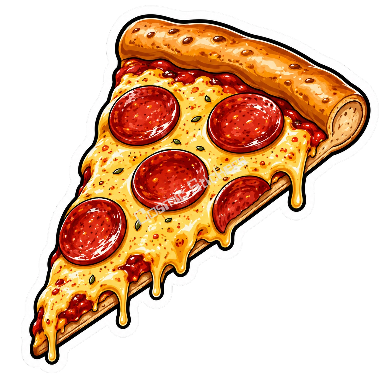Cosmic Stickers - Pizza Slice