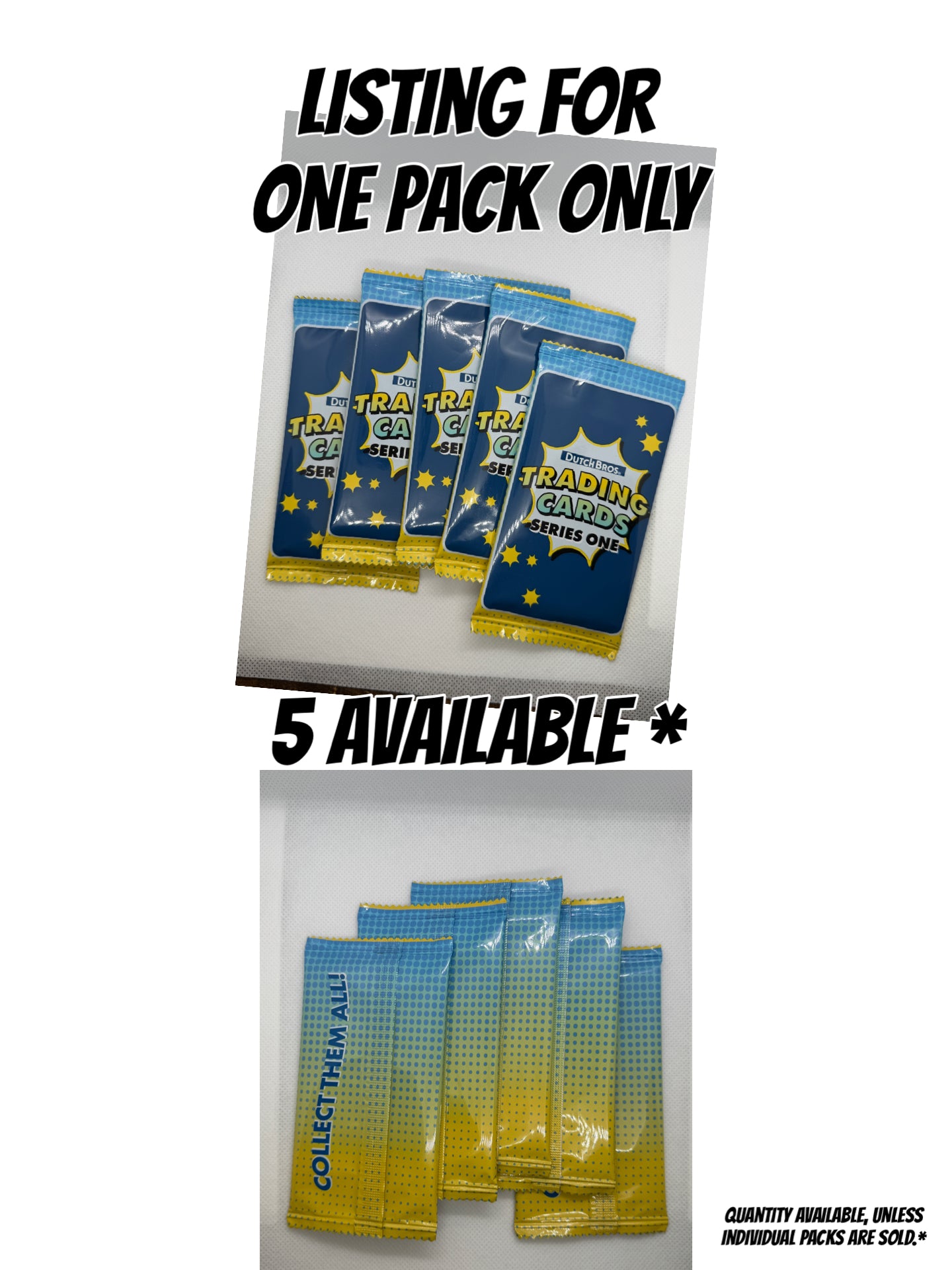 Dutch Bros Sticker Drop - August 5, 2026 - Dutch Bros Trading Cards Series One #DBTC Series - ONE PACK ONLY