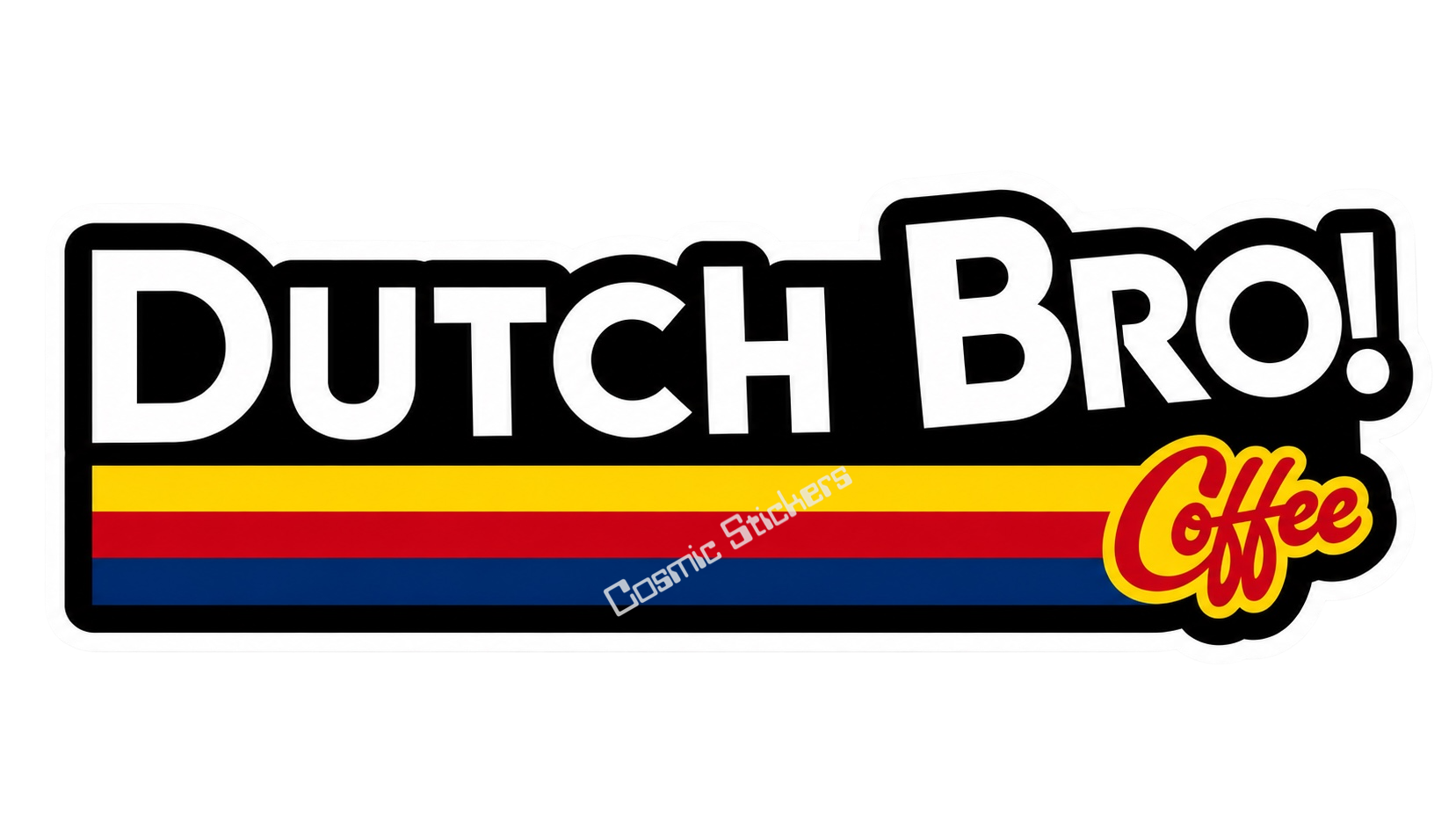 Dutch Bro!!!!! premium die-cut vinyl sticker by Cosmic Stickers