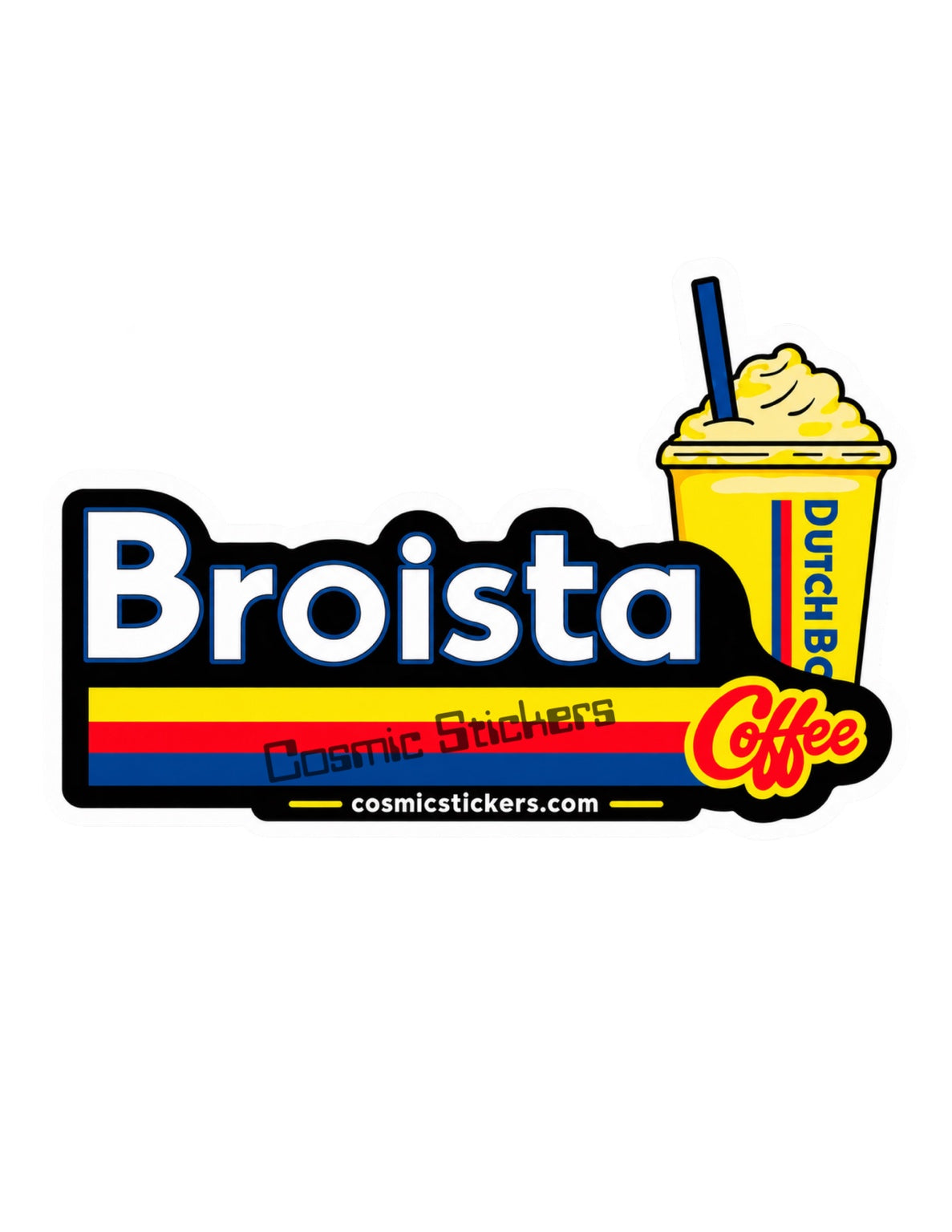 Fan-made Broista Coffee sticker pack