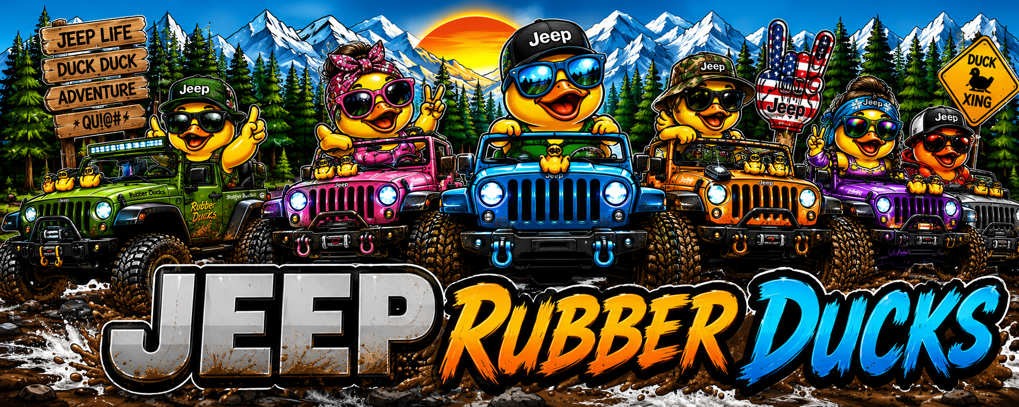 Jeep Rubber Ducks