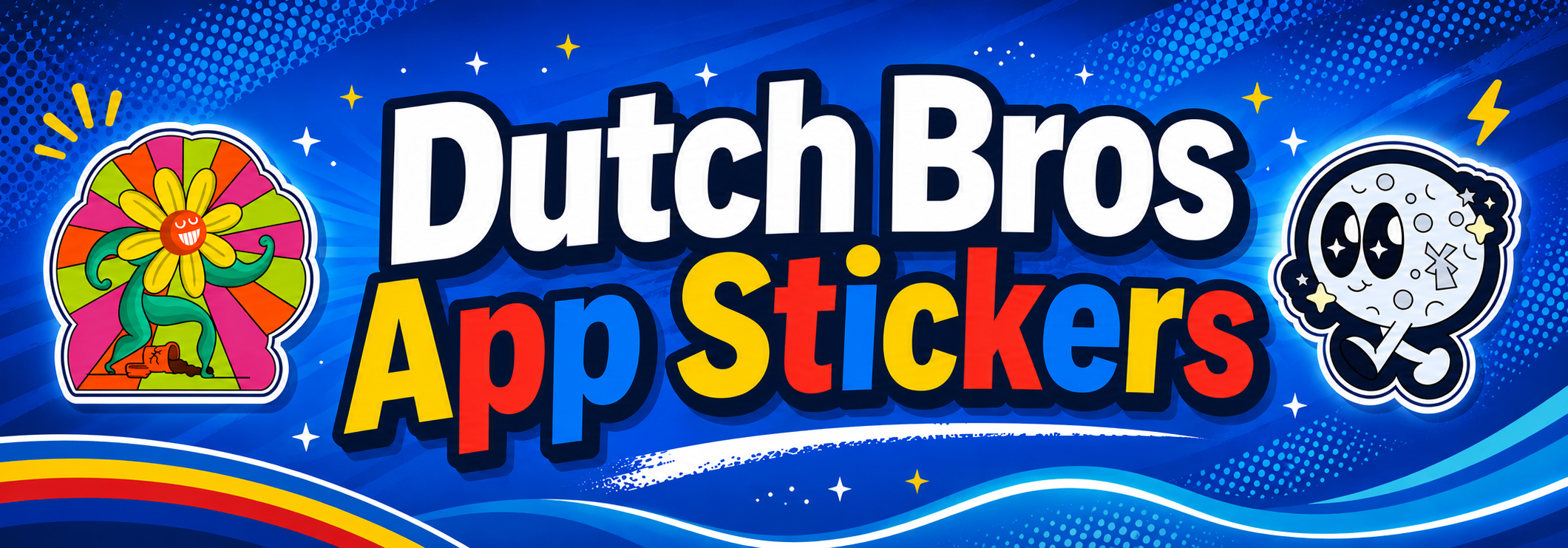 Dutch Bros App Stickers