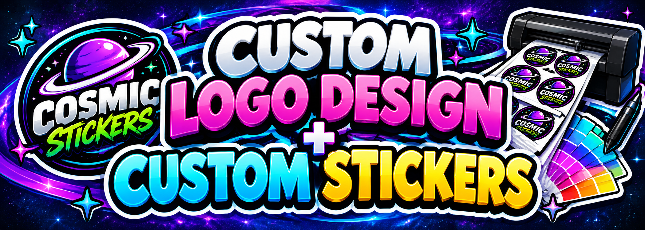 Custom Logo & Sticker Services