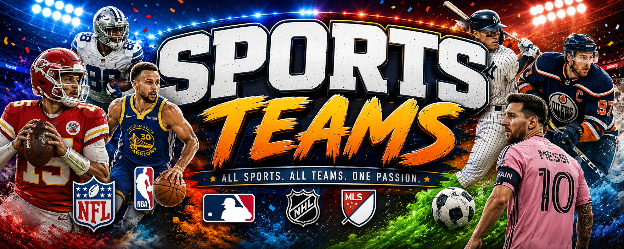 Sports Teams ￼- Coming Soon