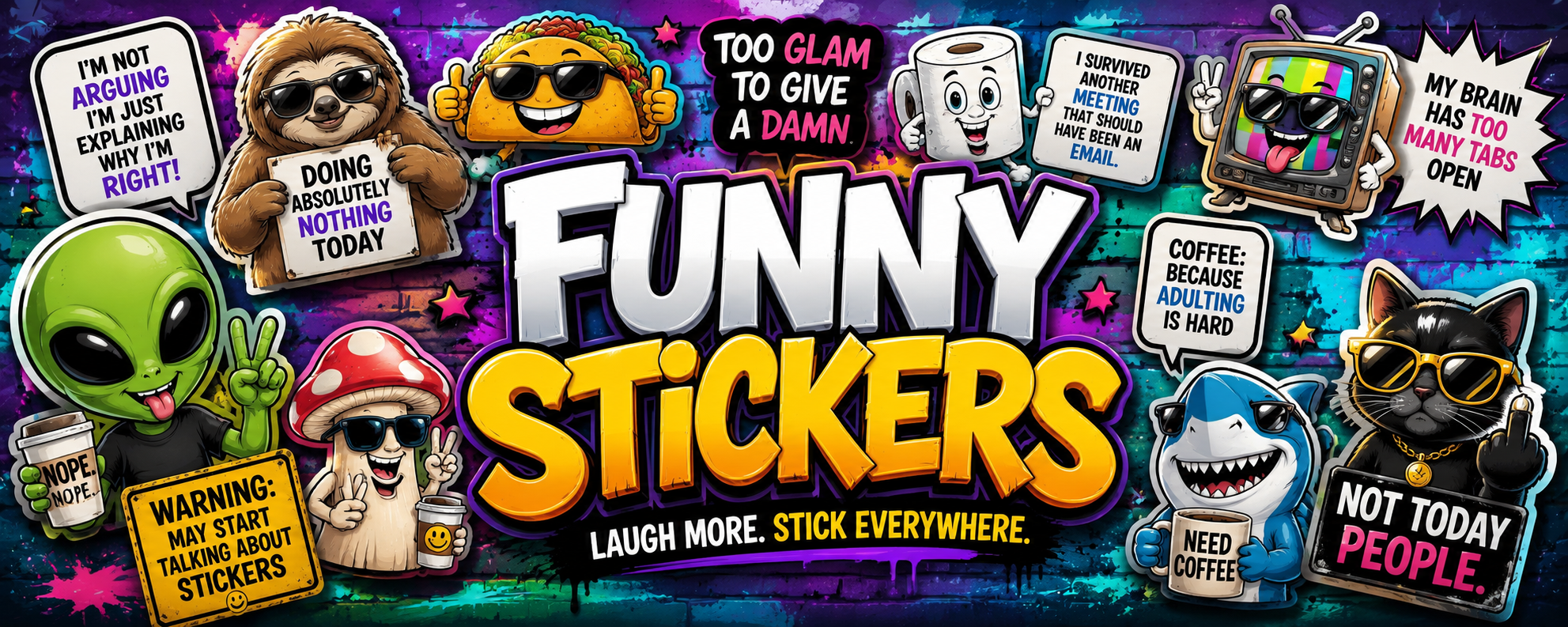 Funny Stickers