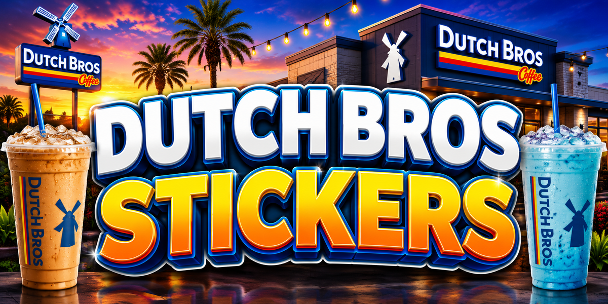 Dutch Bros Stickers