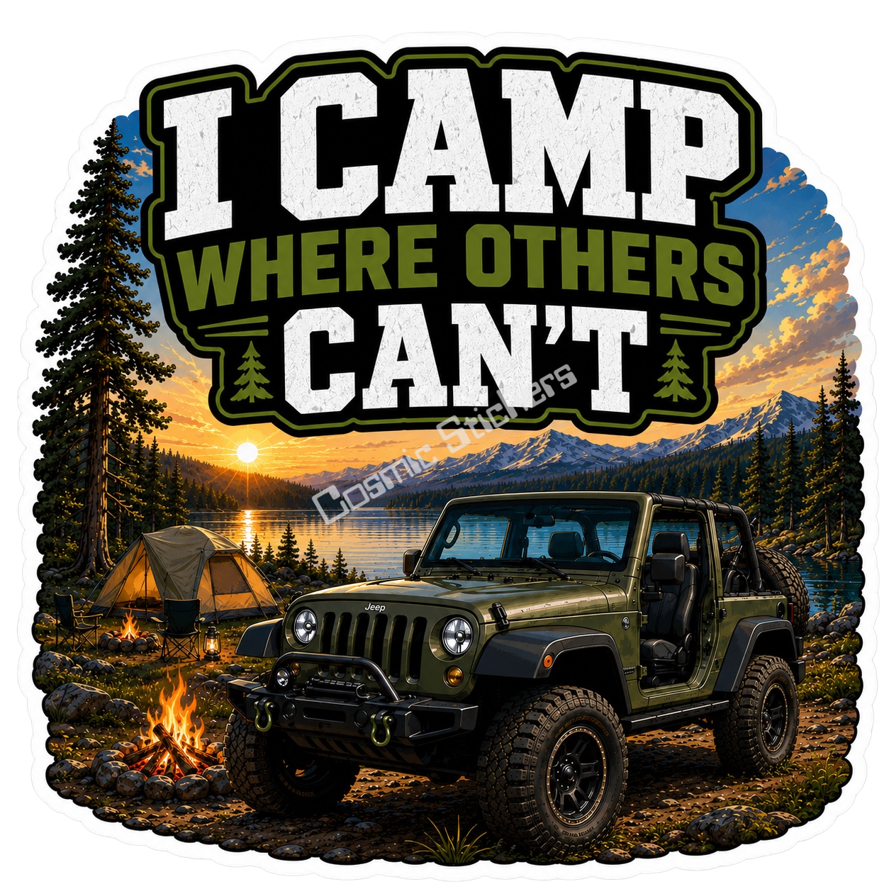 Jeep Collection- I Camp Where Others Can’t