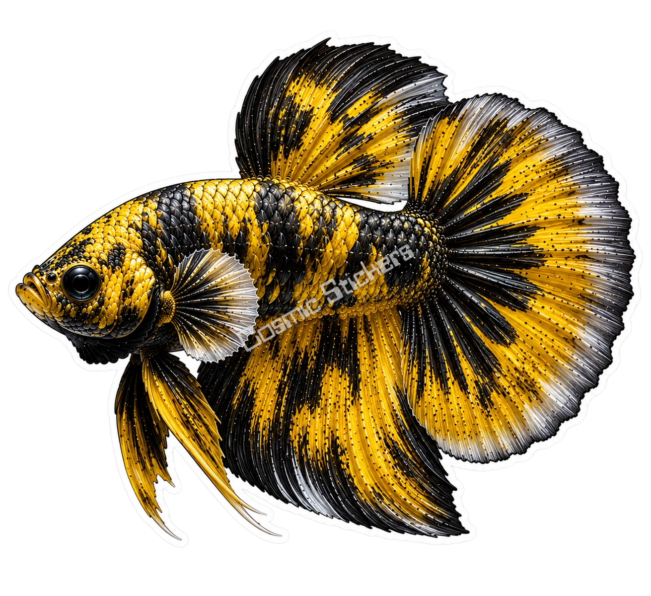 Aquarium Fish - Mustard Gas Betta