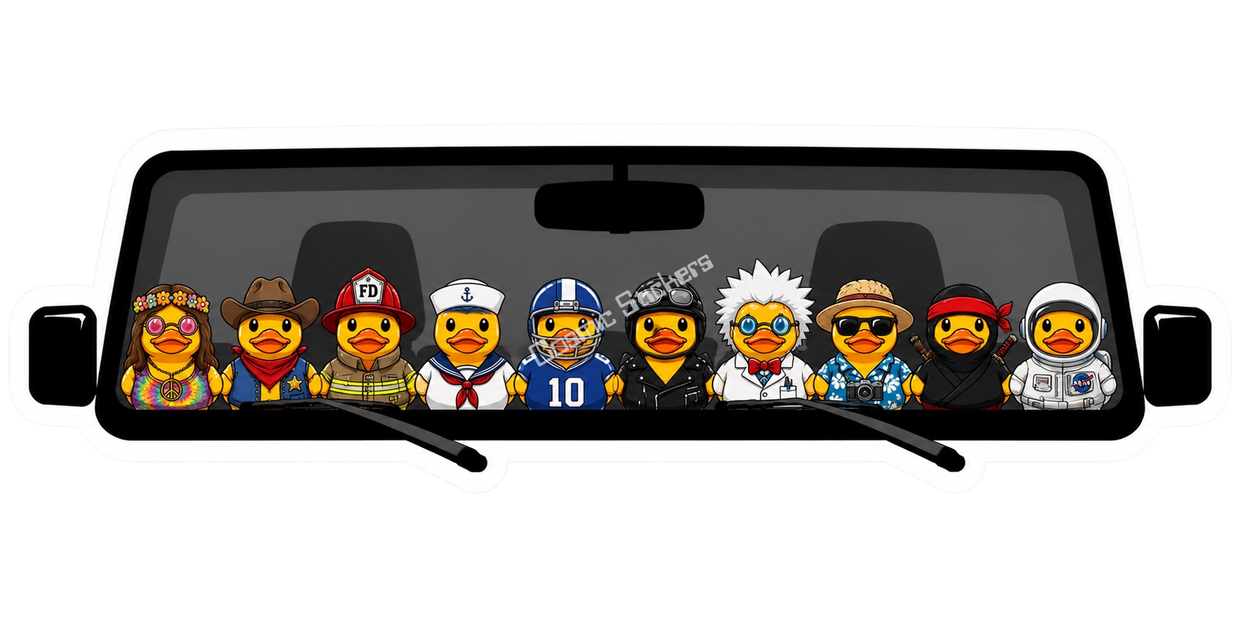 Jeep Rubber Ducks - Lineup #8