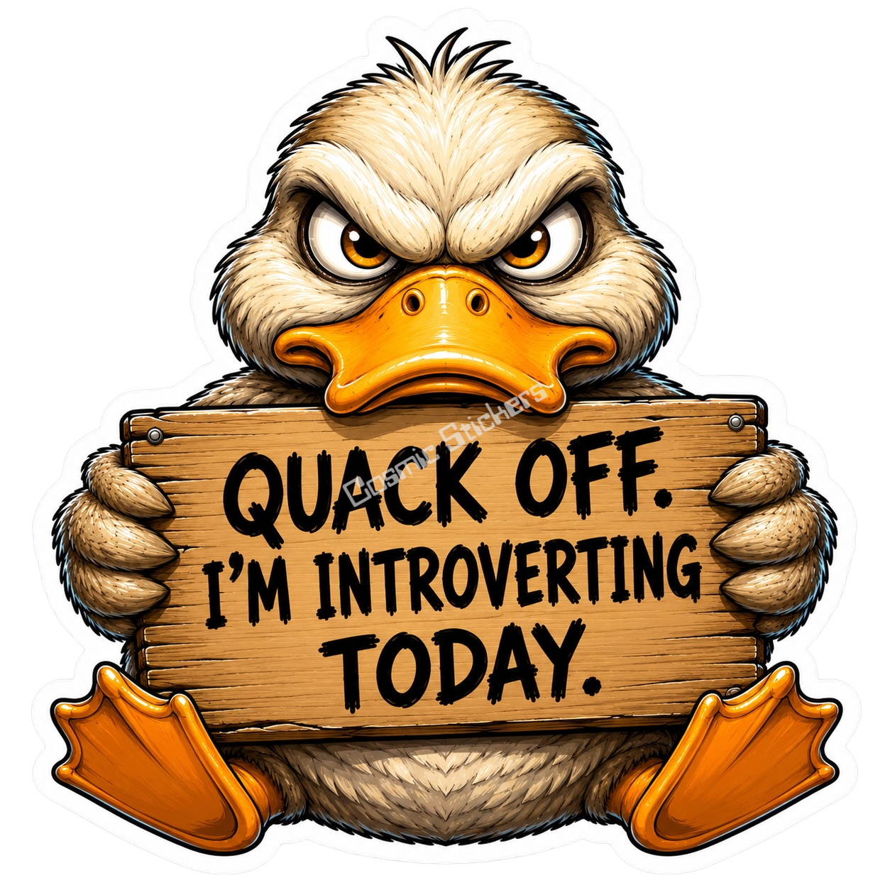 Duck with an Attitude