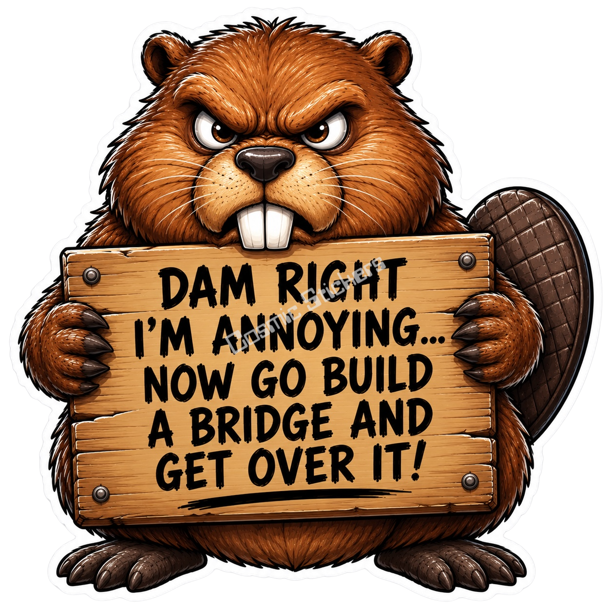 Beaver with an Attitude