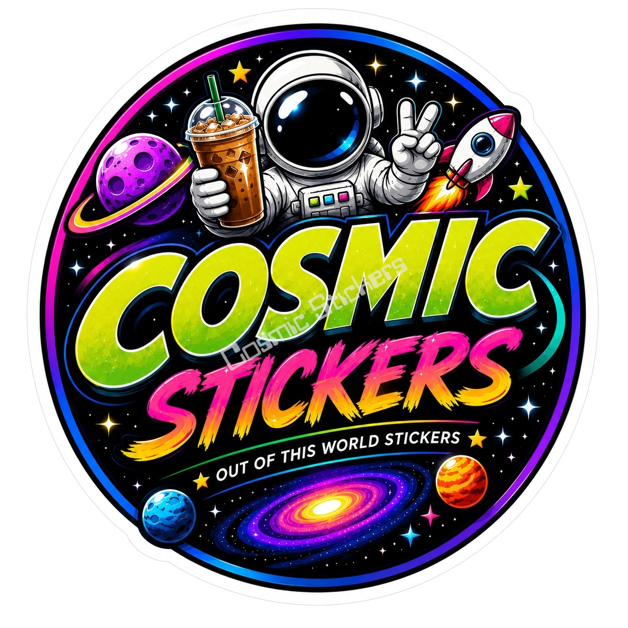 Cosmic Stickers -