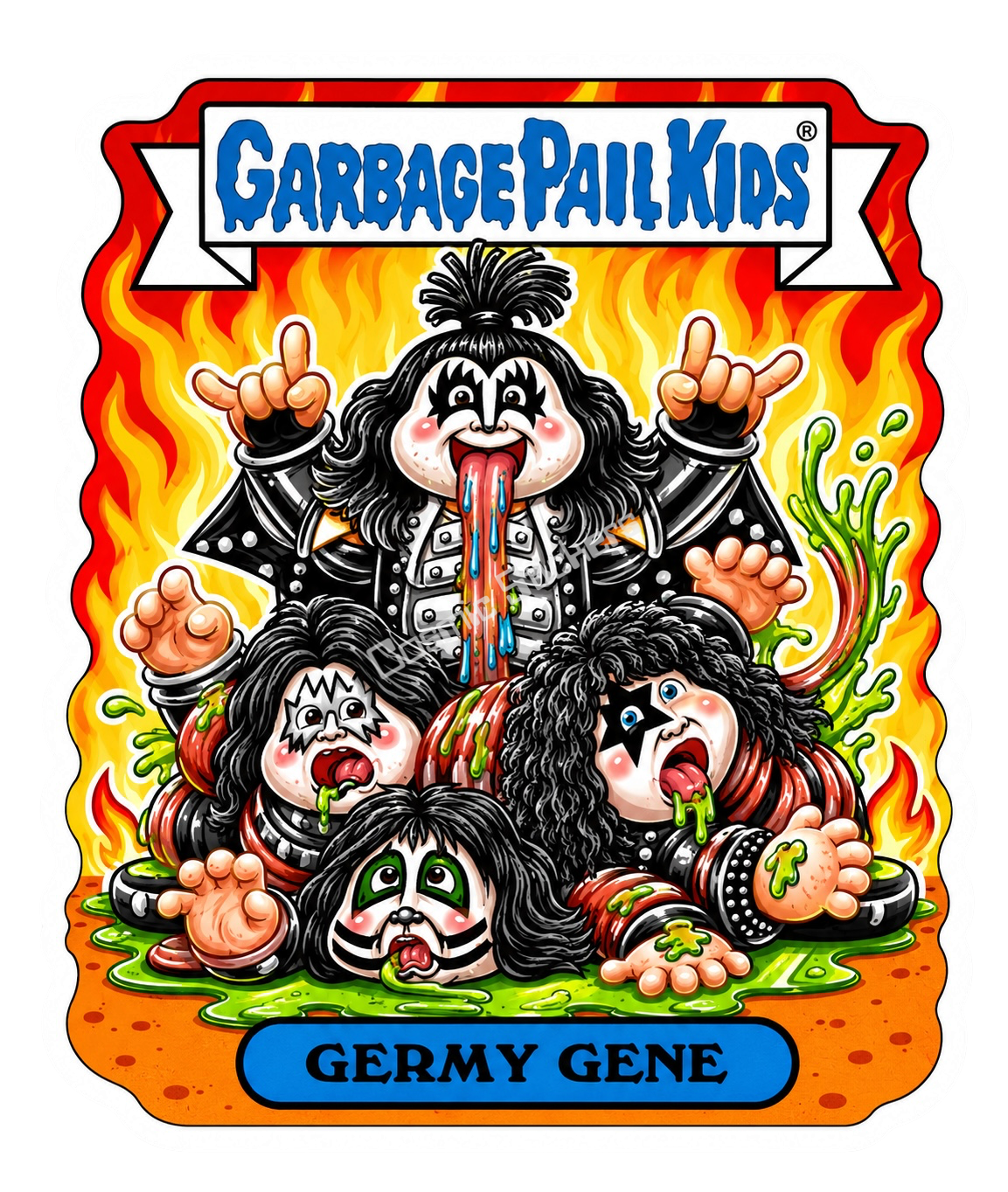 Garbage Pail kids (Germy Gene)