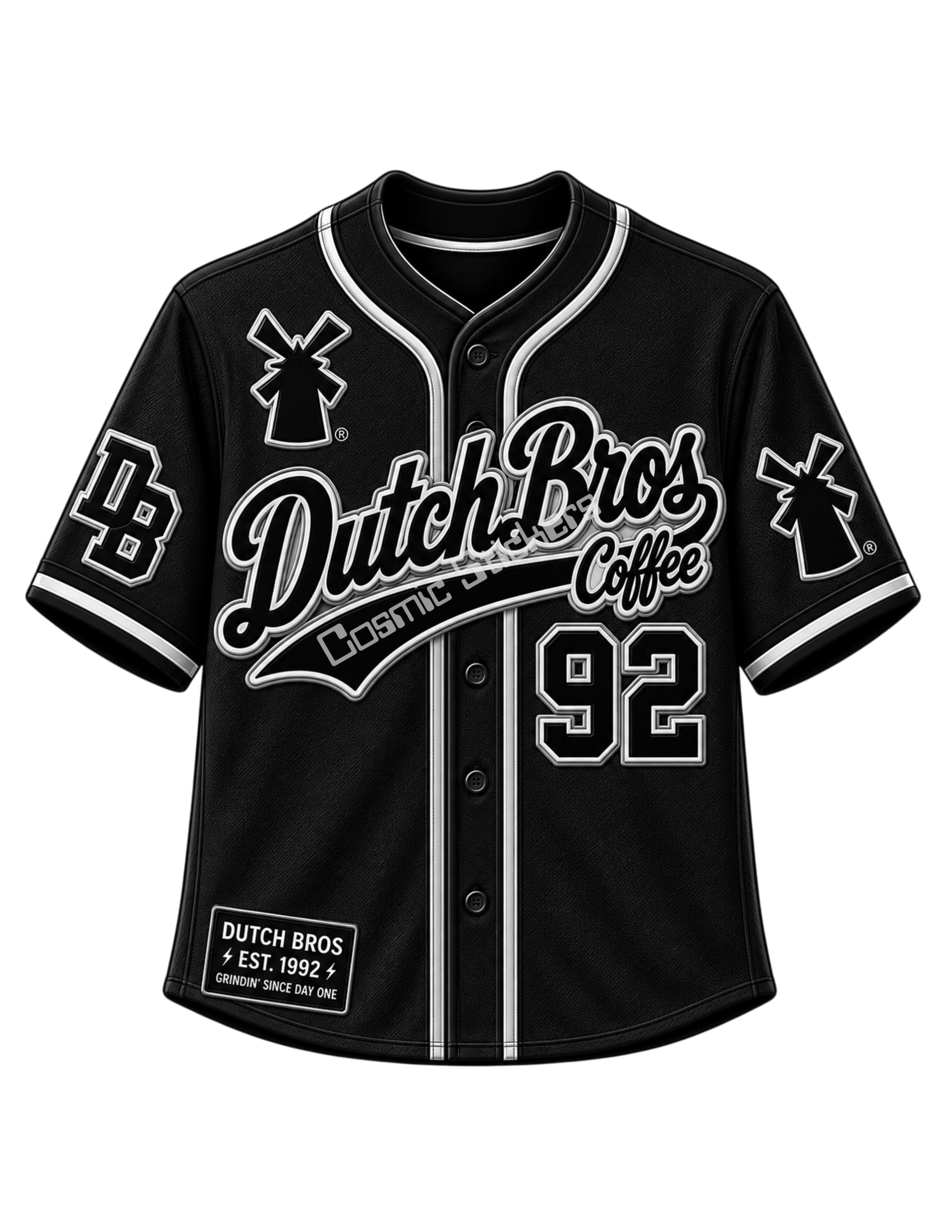 Dutch Bros Jersey Sticker #12