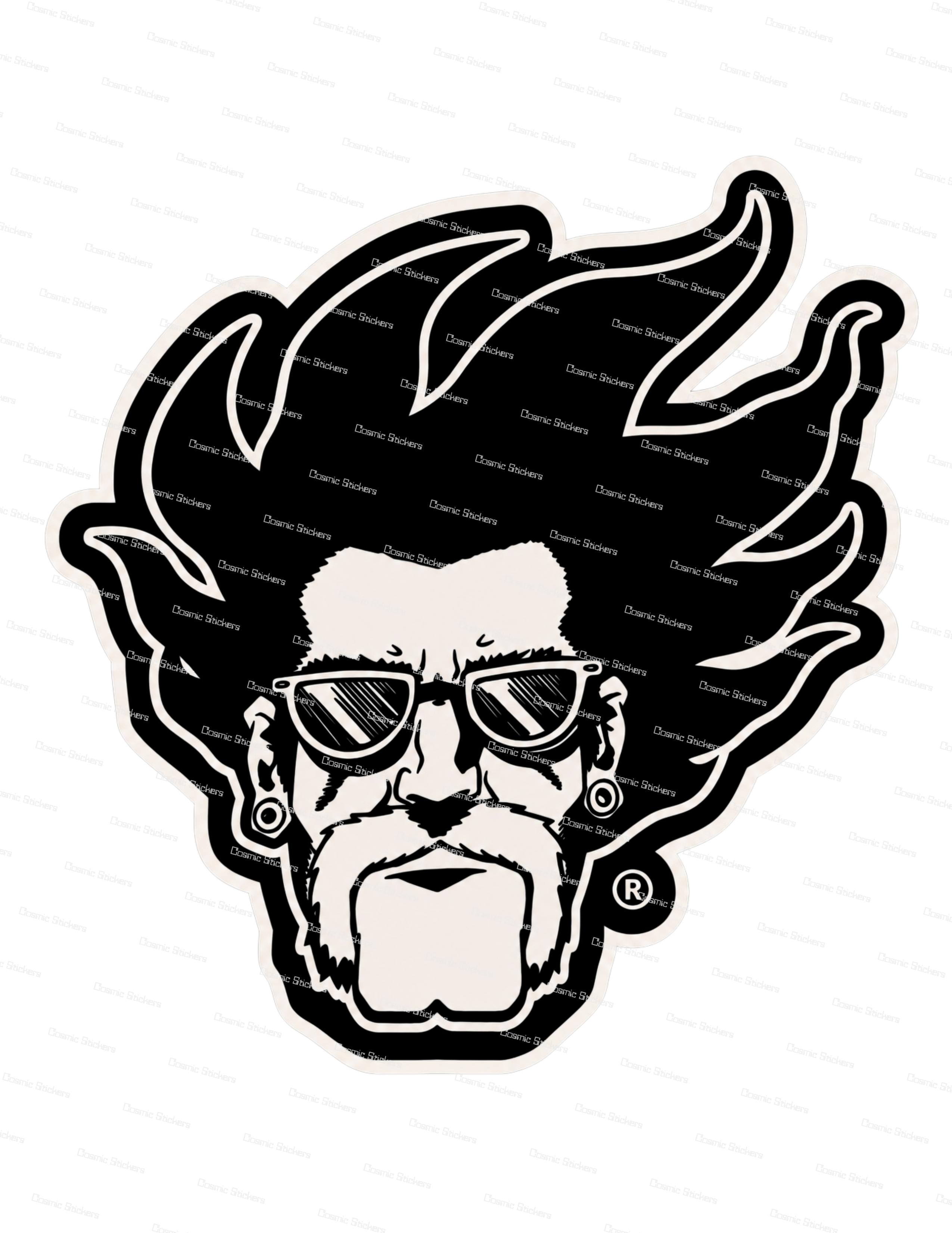 Broista Head | Dutch Bros Inspired Fan-Made Sticker