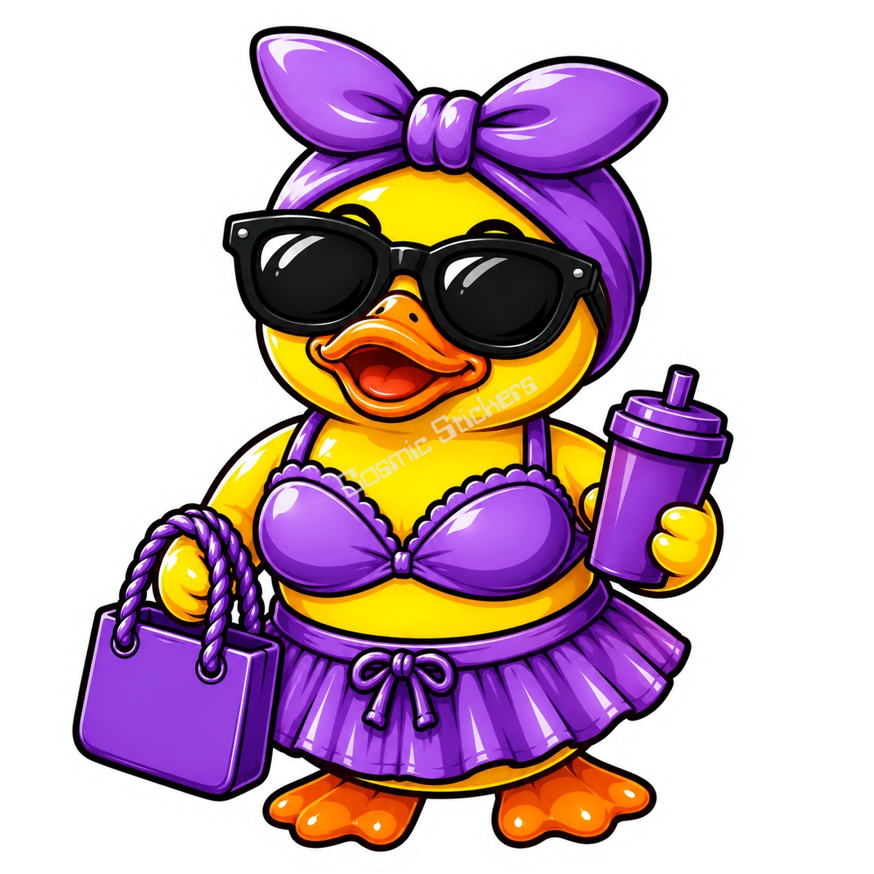 Glam Duck - Purple