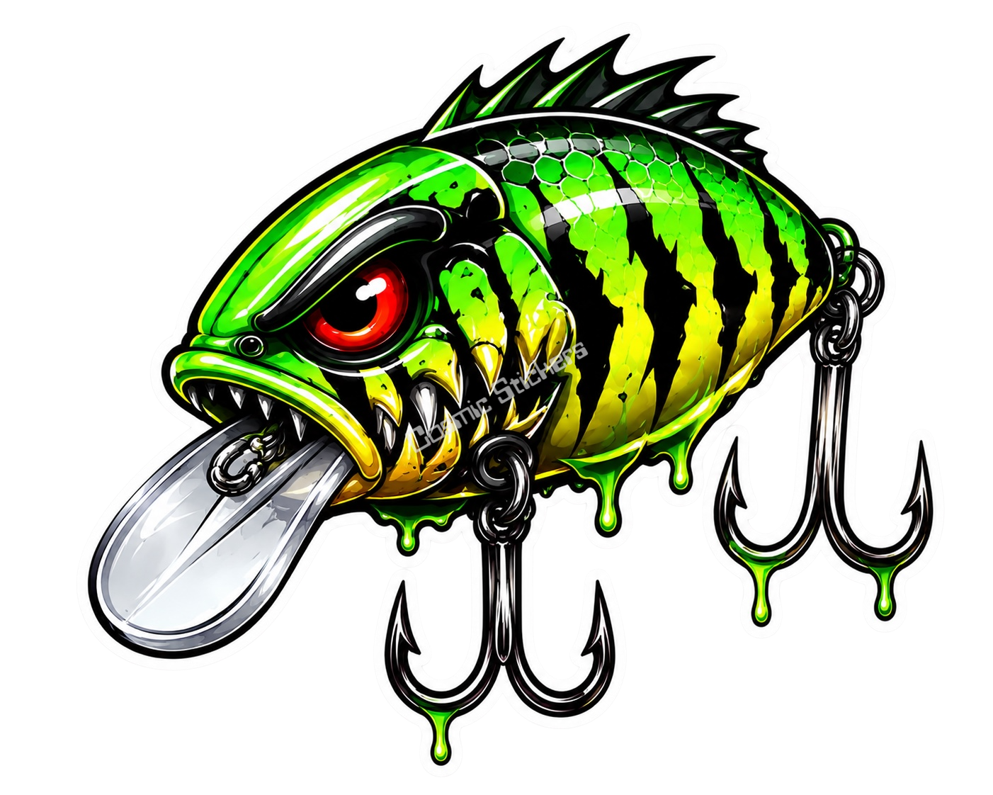 Strike Beasts™️ •Apex• Fishing Lure Sticker