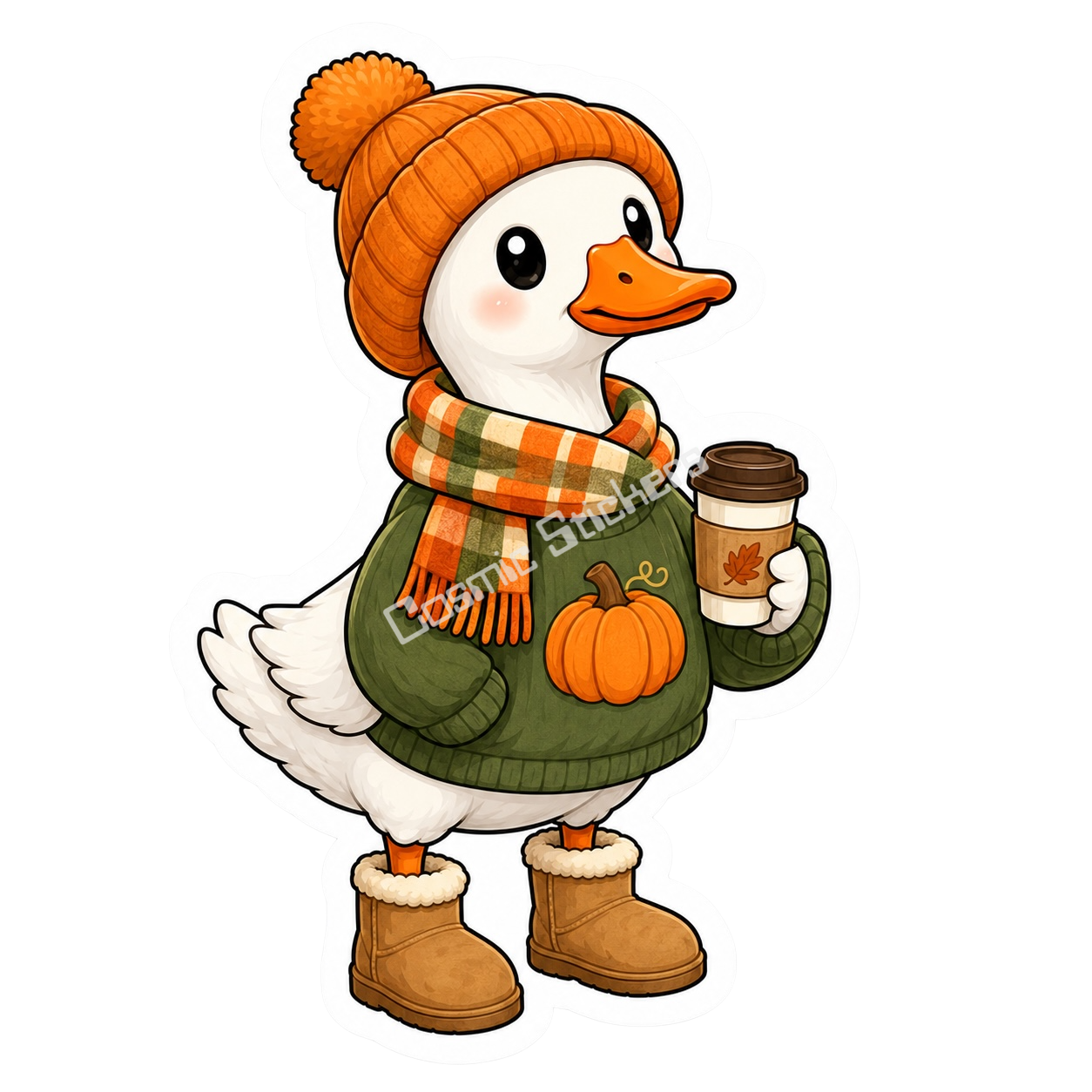 Autumn Coffee Goose