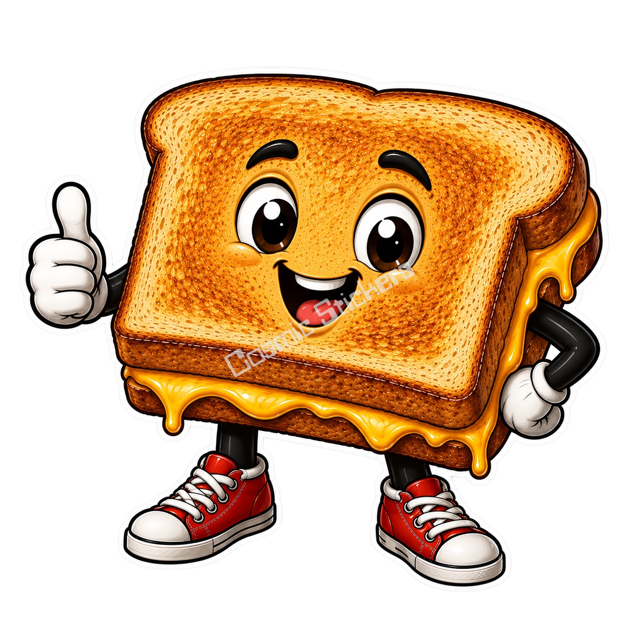 Cosmic Stickers - Cheese Sandwich