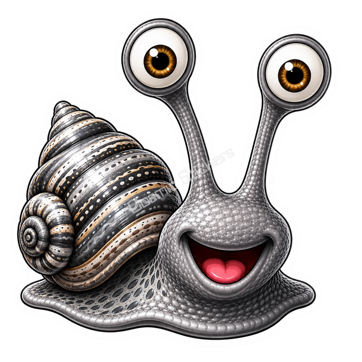 Cosmic Snails •Disco• premium die-cut vinyl sticker by Cosmic Stickers