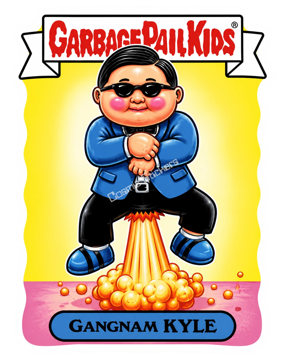 Garbage Pail kids (Gangnam Kyle)