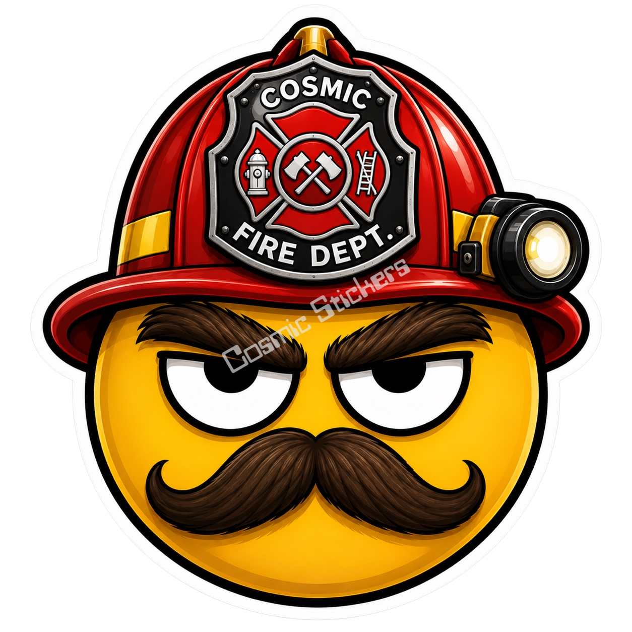 Cosmic Emoji - Fireman