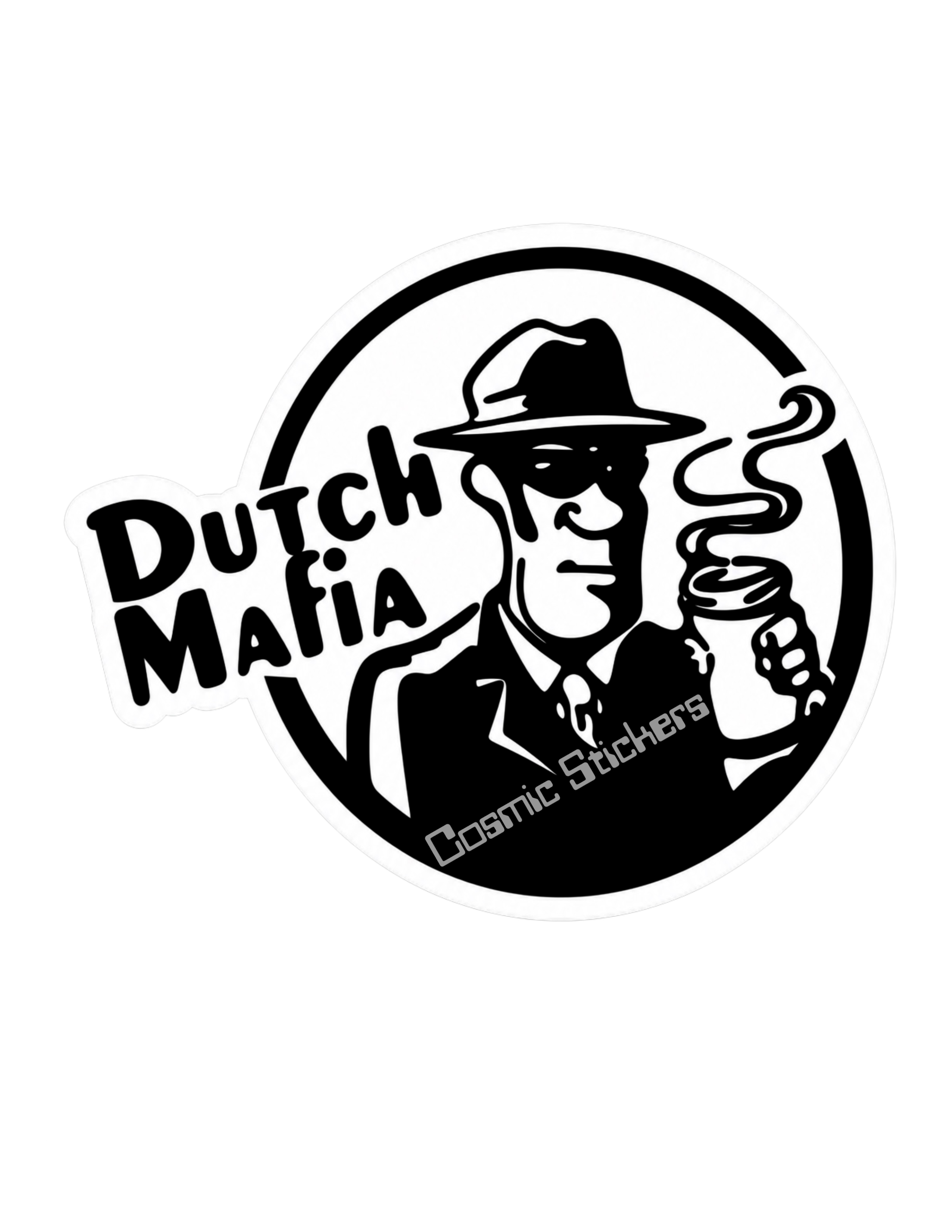 Dutch Mafia | Dutch Bros Inspired Fan-Made Sticker