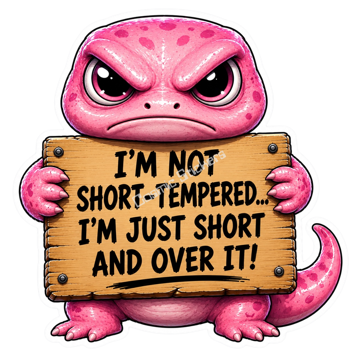 Lizard with an Attitude