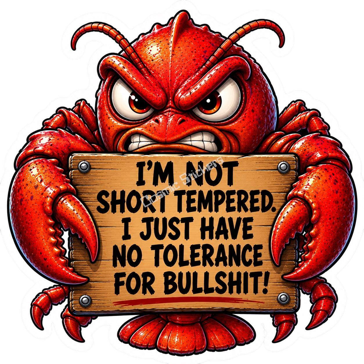 Lobster with an Attitude