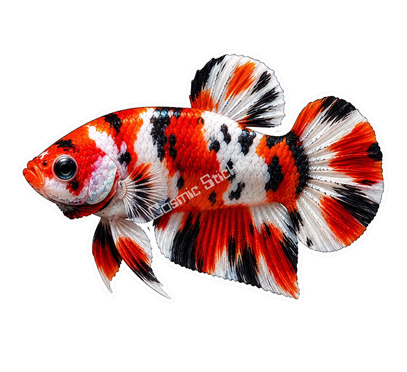 Aquarium Fish - Koi Plakat Betta