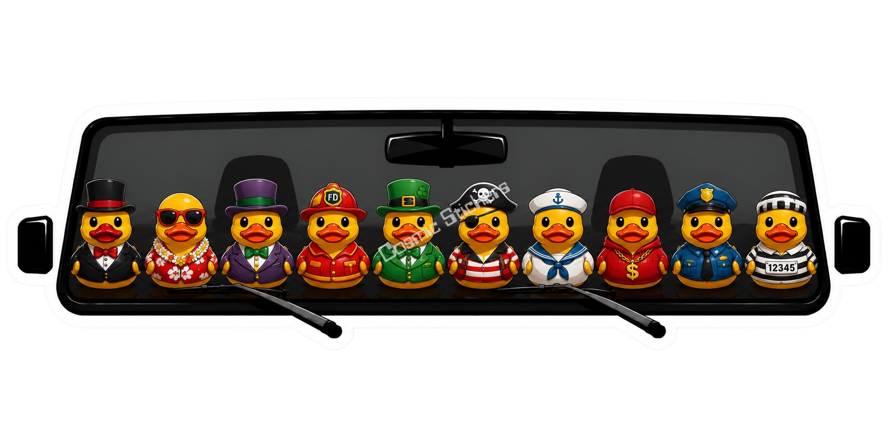 Jeep Rubber Ducks - Lineup #13