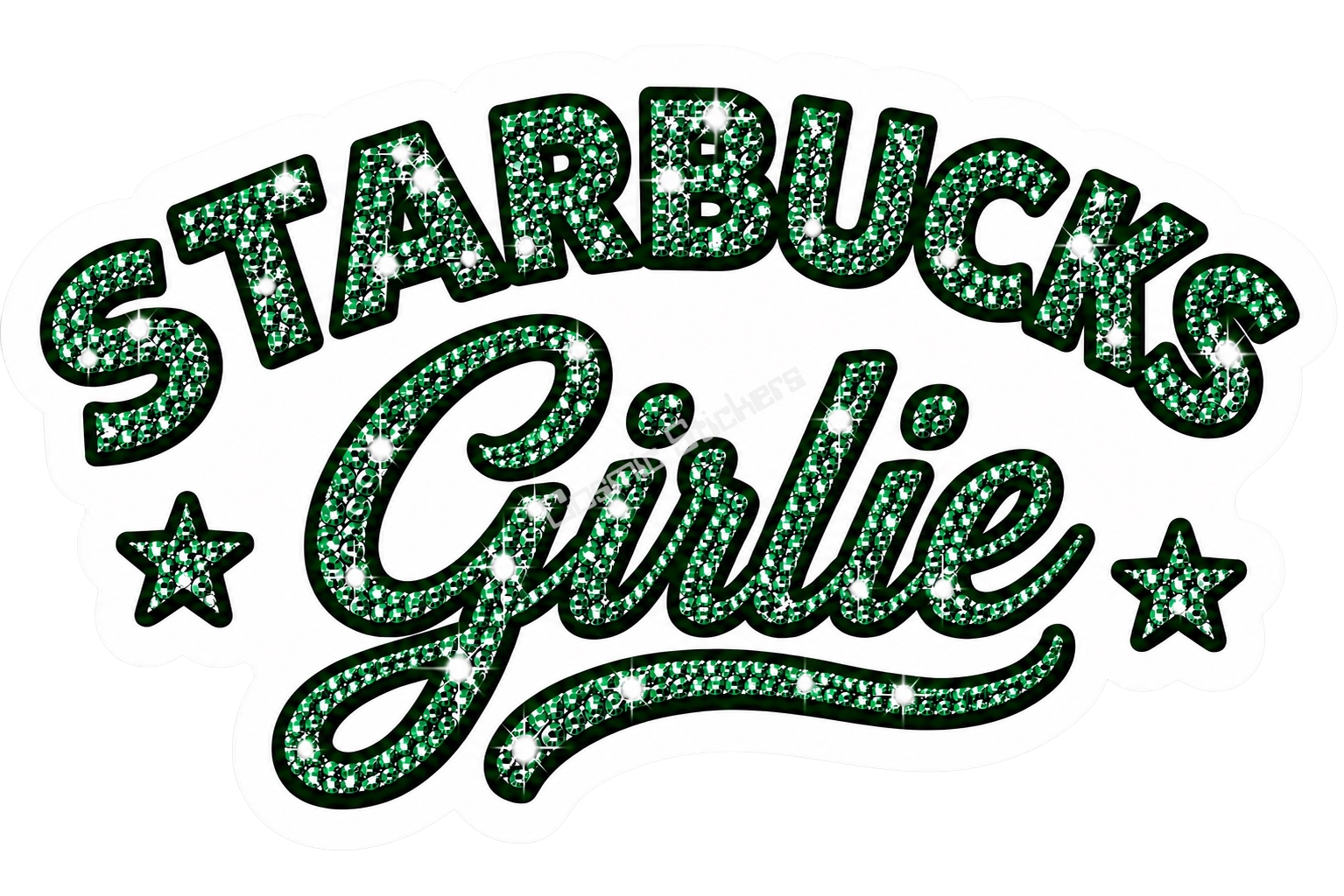 Starbucks Girlie - Bling