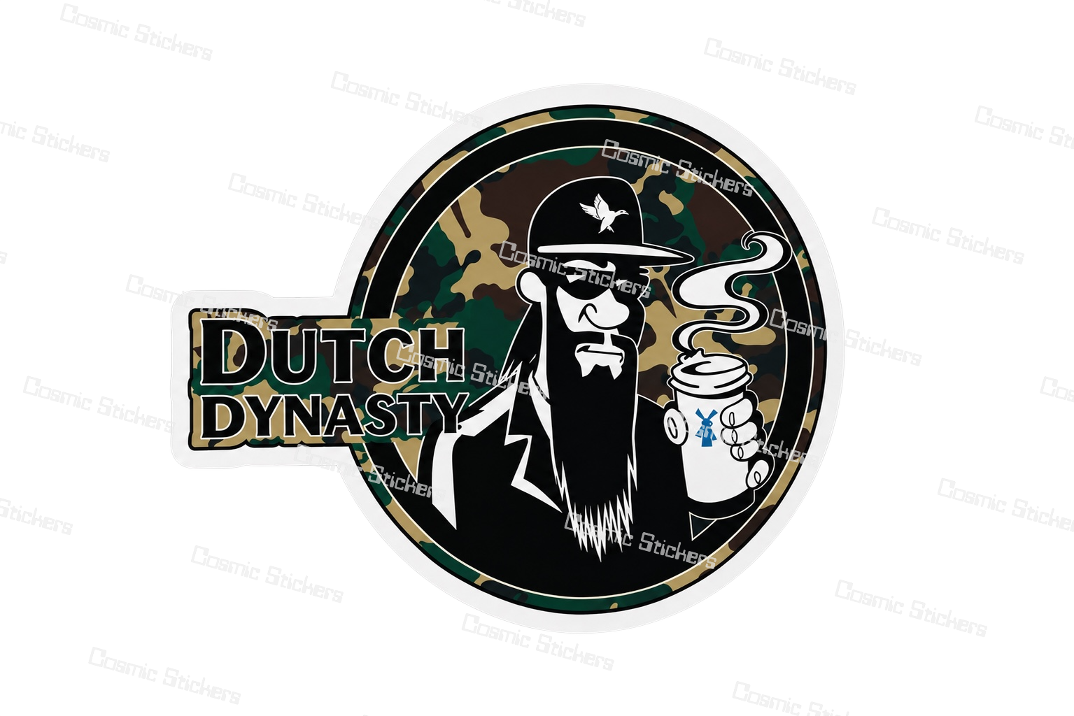 Dutch Dynasty | Dutch Bros Inspired Fan-Made Sticker