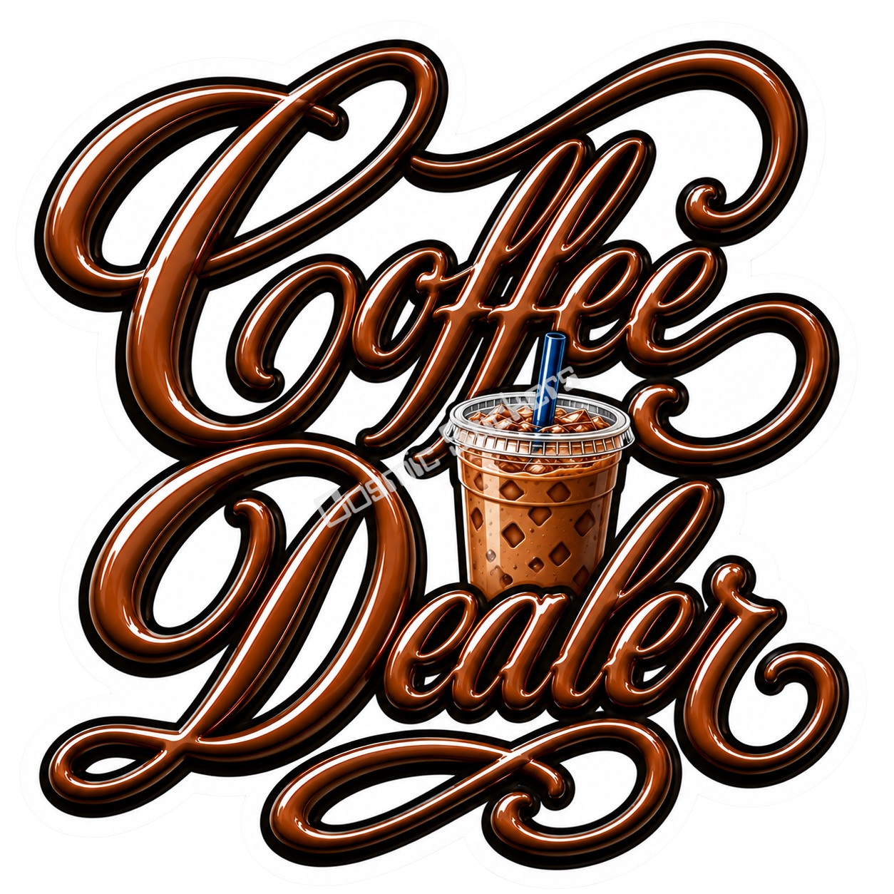 Coffee & Caffeine - Coffee Dealer W Iced Coffee