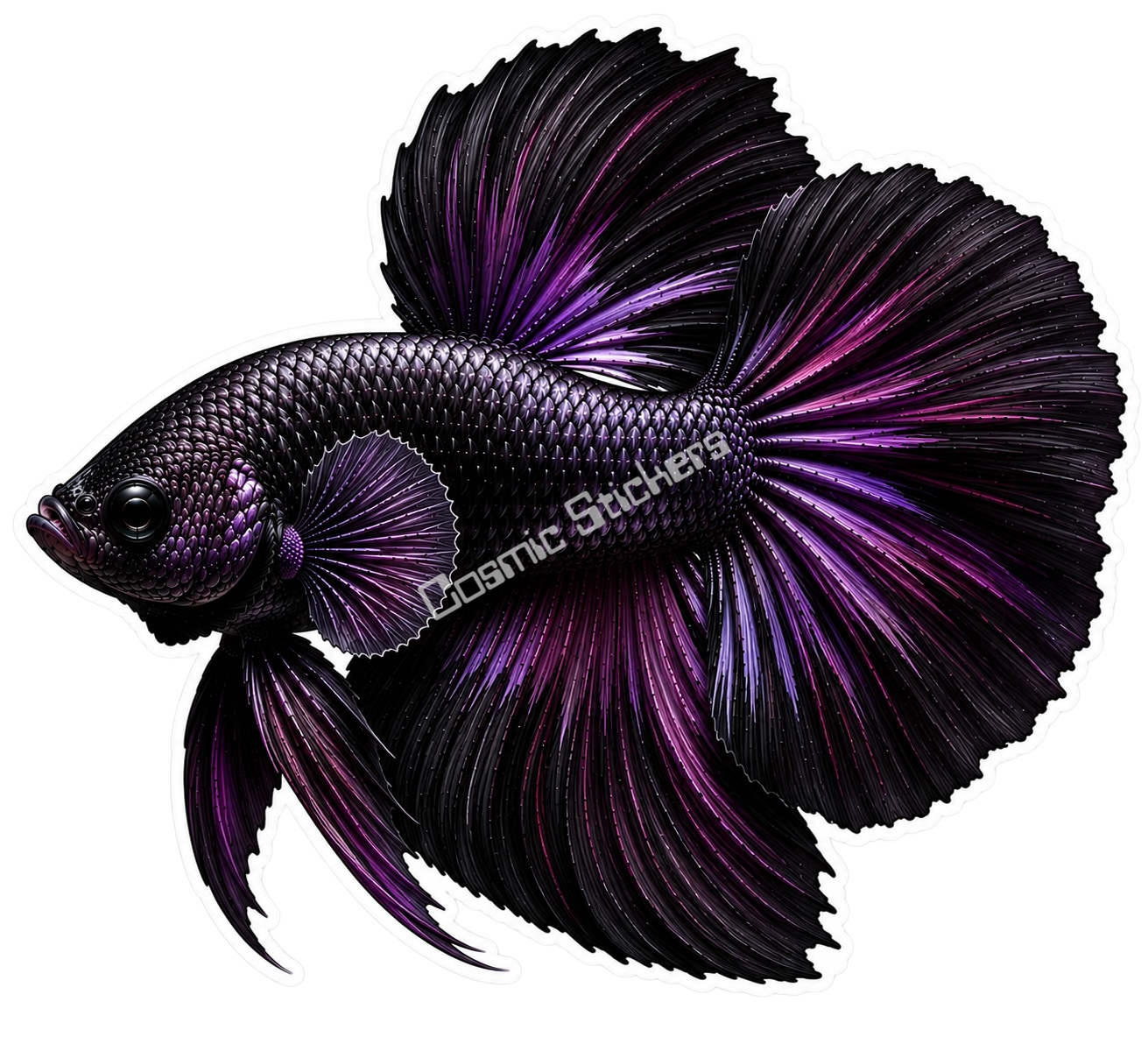 Aquarium Fish - Black Orchid Betta