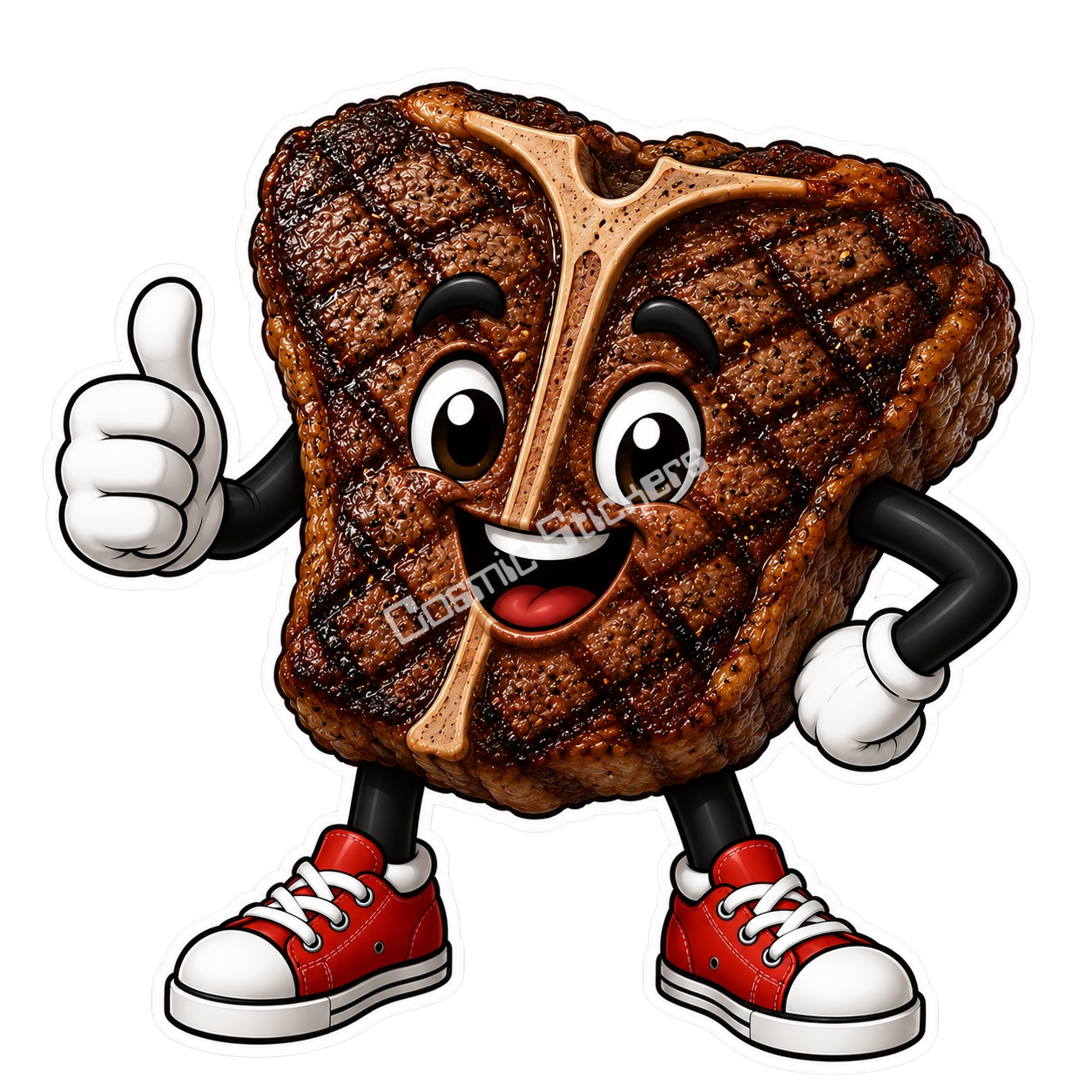 Cosmic Stickers - Steak