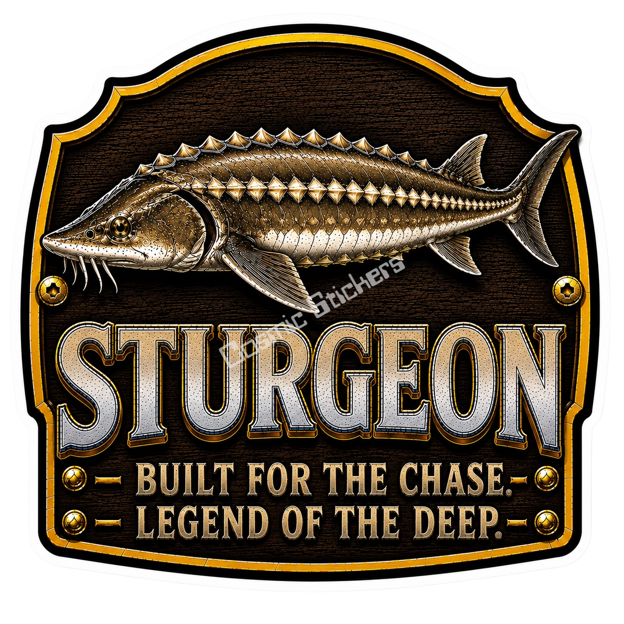Sturgeon – Trophy Fish Sticker