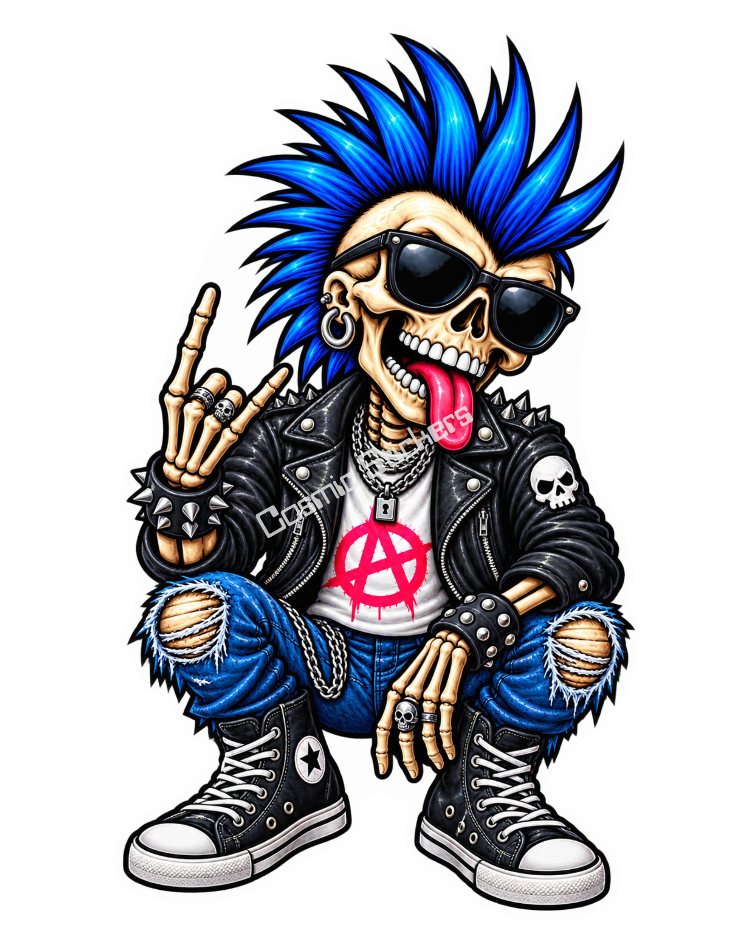 Blue Riot Bones