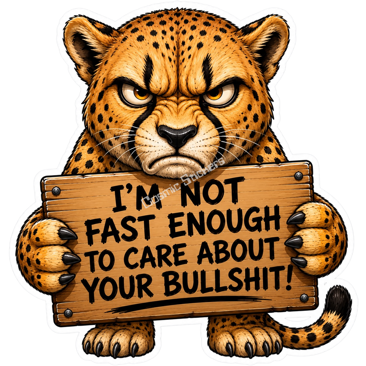 Cheetah with an Attitude