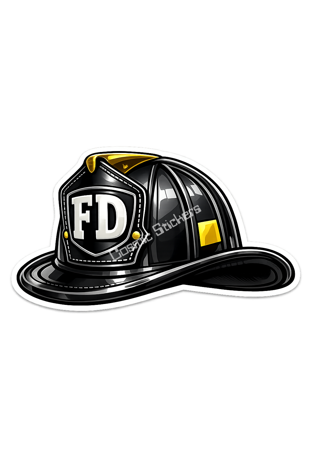Fire Department Helmet (Black)