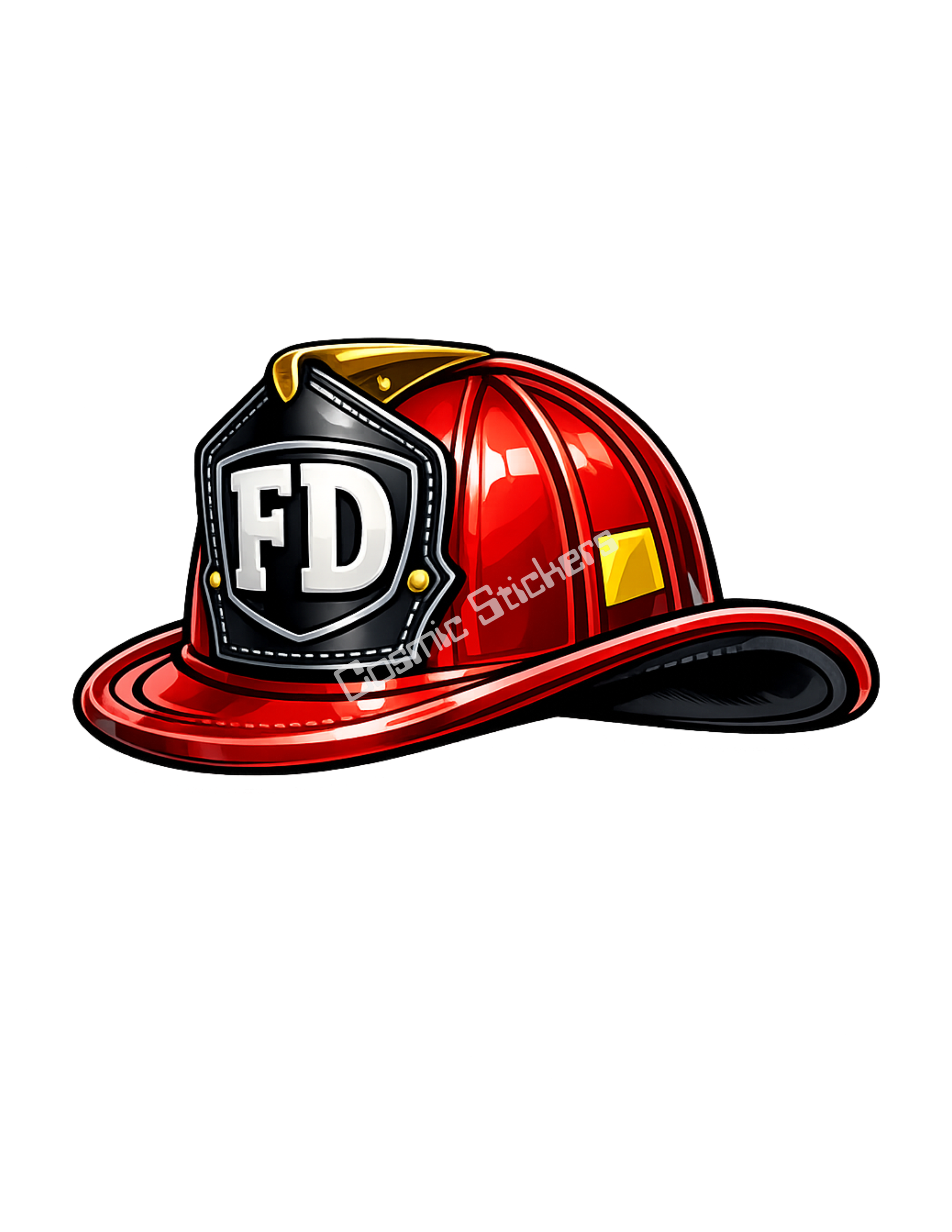 Fire Department Helmet (Red)