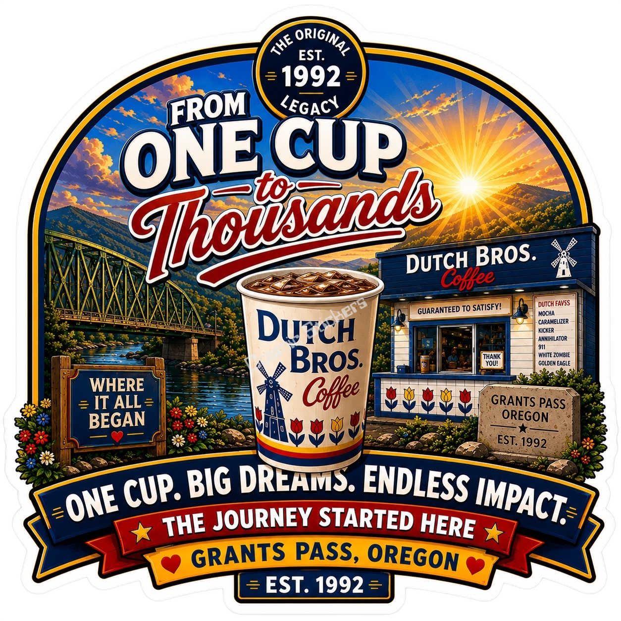 Dutch Bros Coffee History - From One Cup To A Thousand